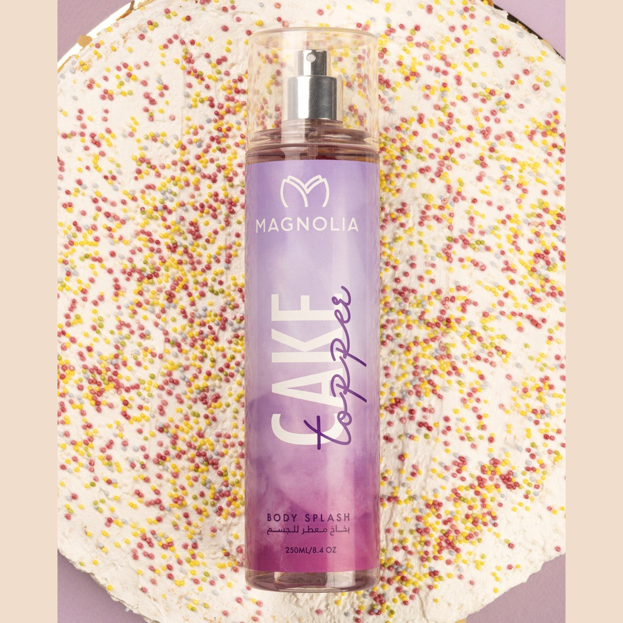 Magnolia Body Splash Cake Topper  250ml