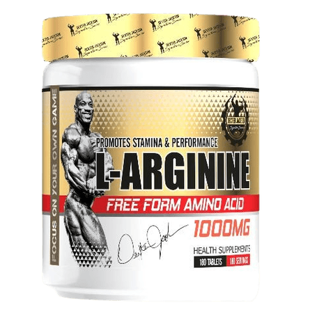 Dexter Jackson L-Arginine Tablets 180 Servings, 1000mg Per Serving