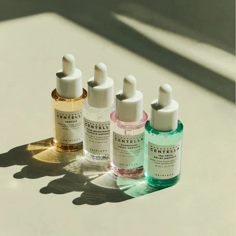 SKIN1004 Madagascar Centella Ampoule Kit - 4 Ampoules set