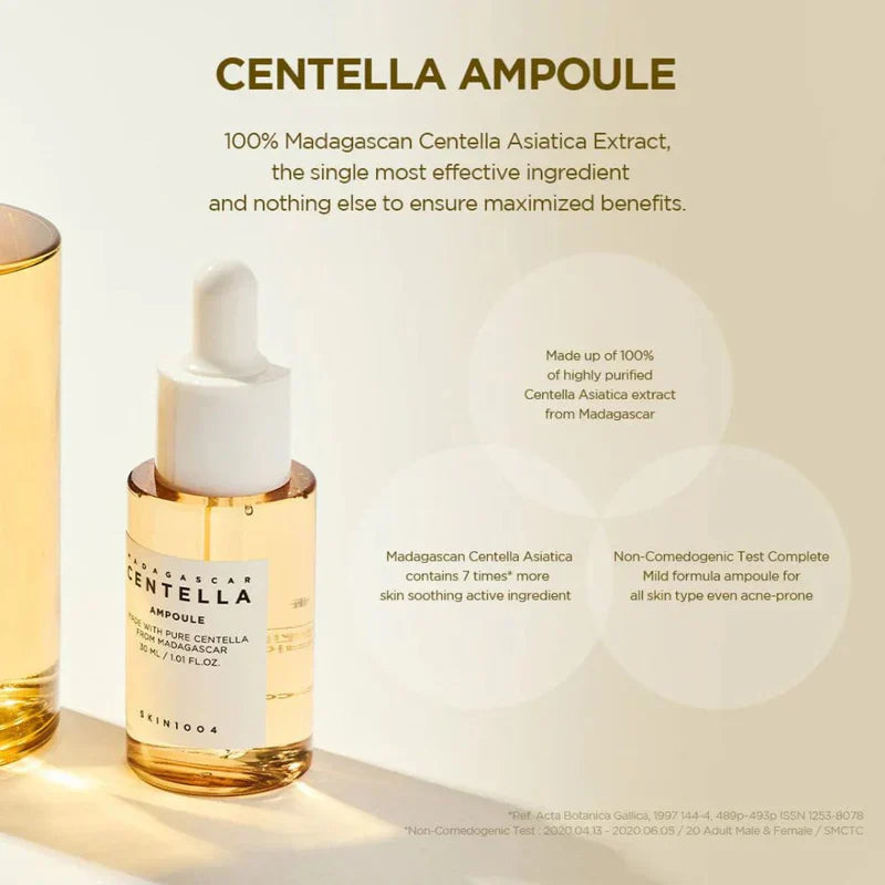 SKIN1004 Madagascar Centella Ampoule Kit - 4 Ampoules set