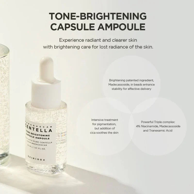 SKIN1004 Madagascar Centella Ampoule Kit - 4 Ampoules set