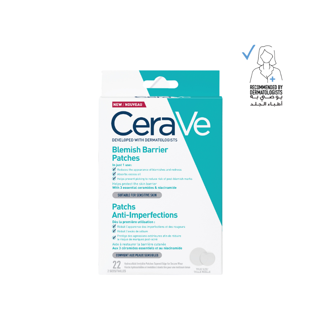 CeraVe Blemish Barrier With 3 Essential Ceramides And Niacinamide Patches