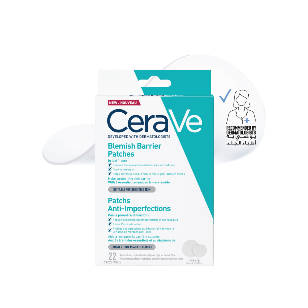 CeraVe Blemish Barrier With 3 Essential Ceramides And Niacinamide Patches