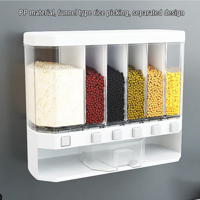 Cereal Dispenser | 6 Grid - Medaid International