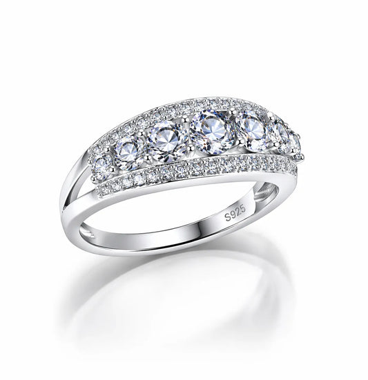 Giani Bernini Women’s Silver Cubic Zirconia Pave Ring | Giani Bernini in Lebanon