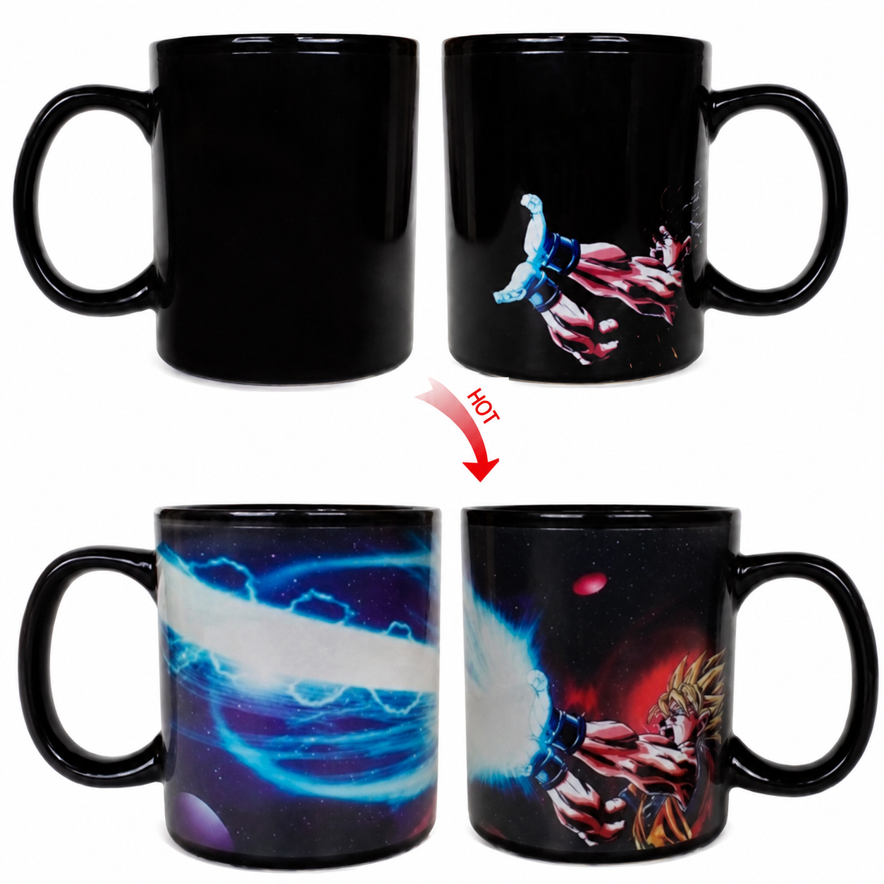 Saiyan Power Color-Changing Mug