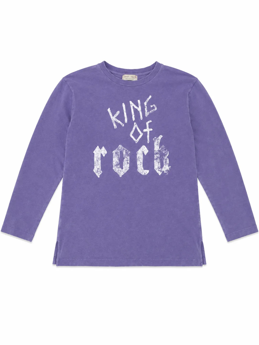 Zara Girl's Purple " king Of Rock " Long Sleeve Blouse   | Zara in Lebanon