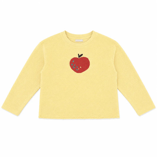 Zara Boy's Light Beige Apple Printed  Long Sleeve Blouse | Zara in Lebanon