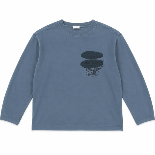 Zara Boy's Dark Blue  "Creative Workshop  " Printed  Blouse | Zara in Lebanon