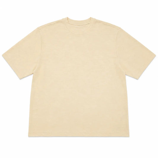 Zara Boy's  Light Beige Plain T-Shirt  | Zara in Lebanon