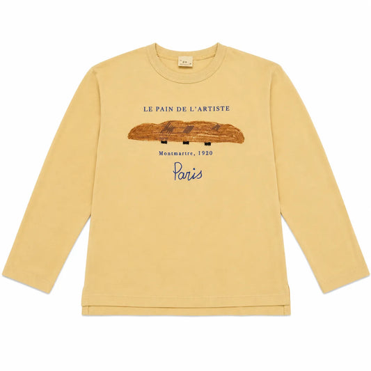 Zara Boy's Beige " LE PAIN DE L ARTISTE "  Long Sleeve Blouse | Zara in Lebanon