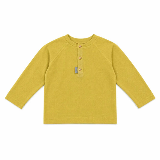 Zara Boy's Mustard With Round Neck  Long Sleeve Blouse | Zara in Lebanon