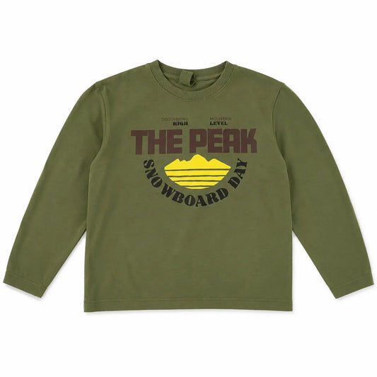 Zara Boy's Green " The Peak " Printed  Long Sleeve  Blouse | Zara in Lebanon
