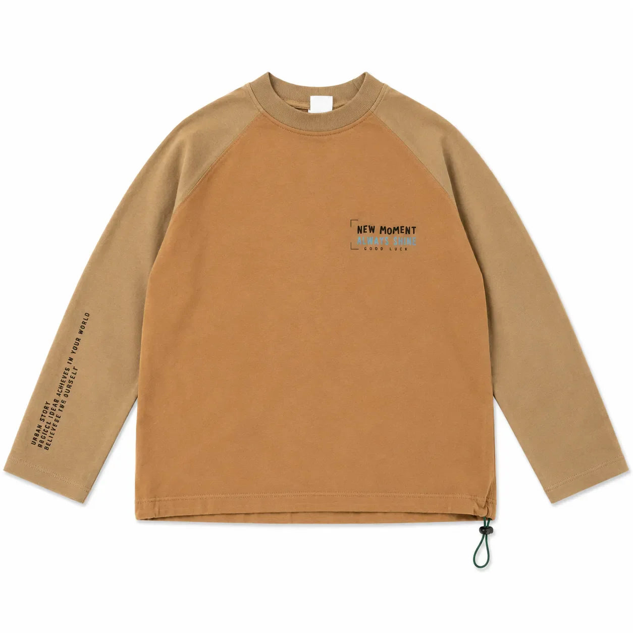 Zara Boy's Brown " New Moment " Printed   Long Sleeve  Blouse | Zara in Lebanon