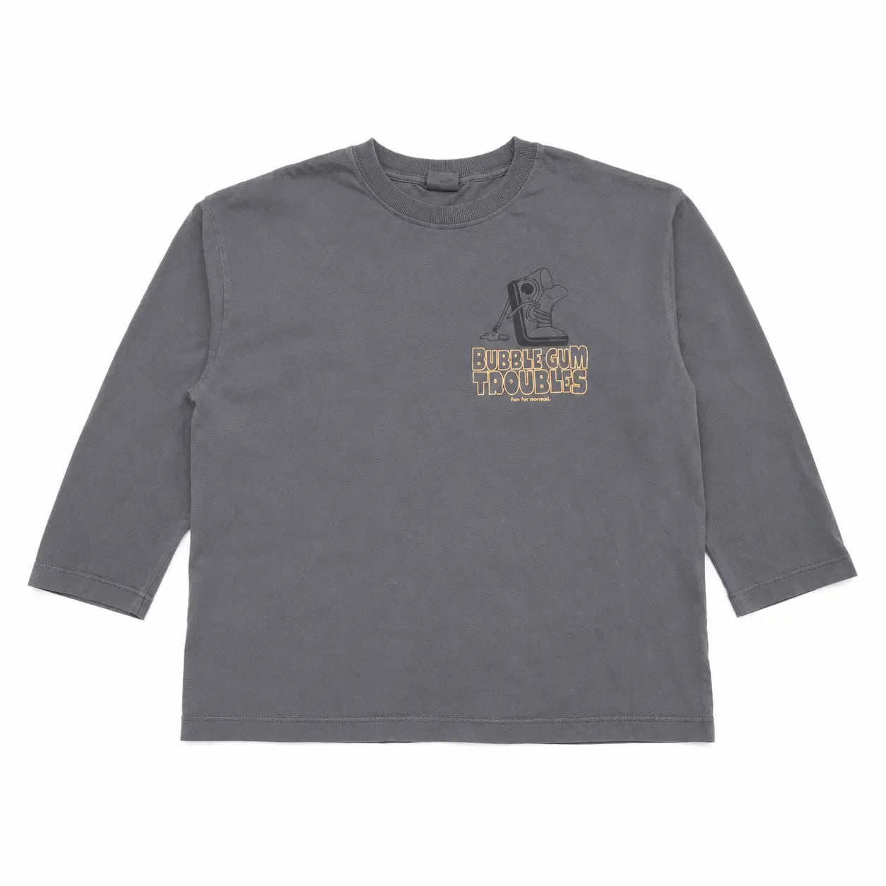 Zara Boy's Dark Grey " Bubble Gum " Off White Plain Long Sleeve  Blouse | Zara in Lebanon