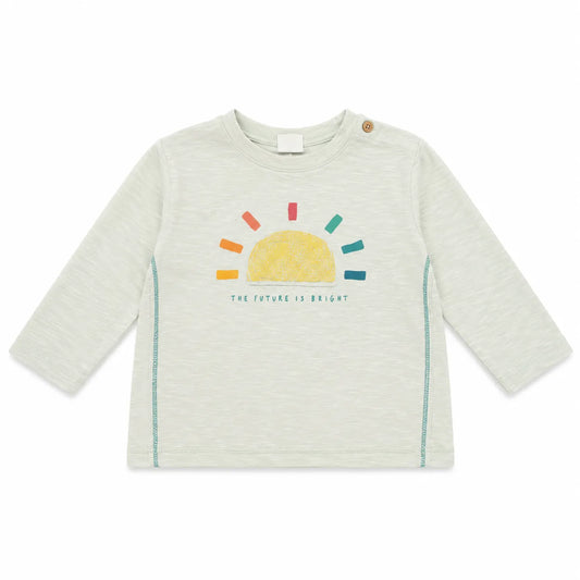 Zara Boy's Mint Green Sun " The Future Bright " Printed  Blouse | Zara in Lebanon