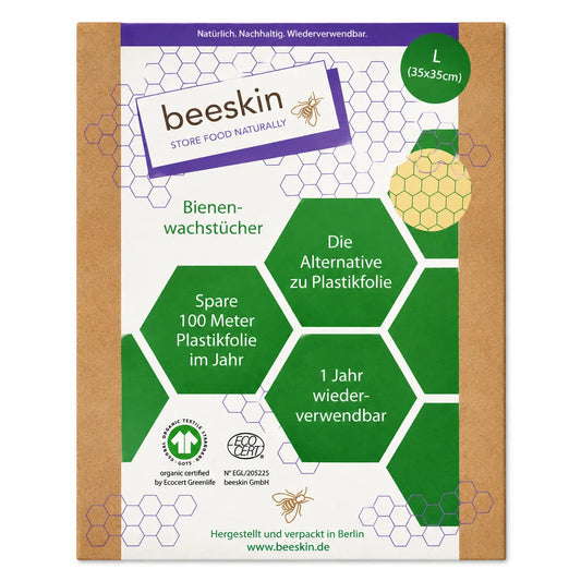 Beeskin Beeswax Wrap 35x35cm    | Beeskin in Lebanon