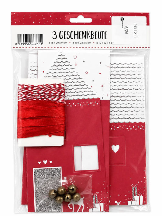 SD Chrisms Vibes 3 Pack Of Gift Bags  | SD in Lebanon