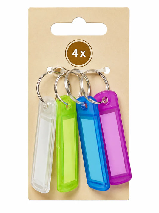 SD Multicolor 4pc Plastic Key Chain | SD in Lebanon