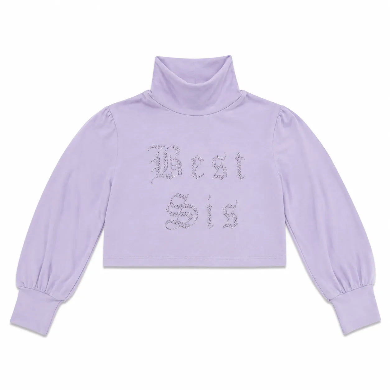 Zara Girl's Light  Purple " Best Sis  " Printed Cropped Blouse | Zara in Lebanon