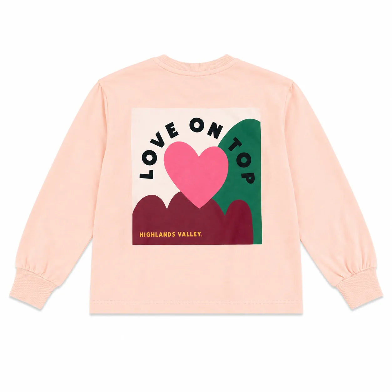 Zara Girl's Light Peach " Love On Top " Blouse  | Zara in Lebanon