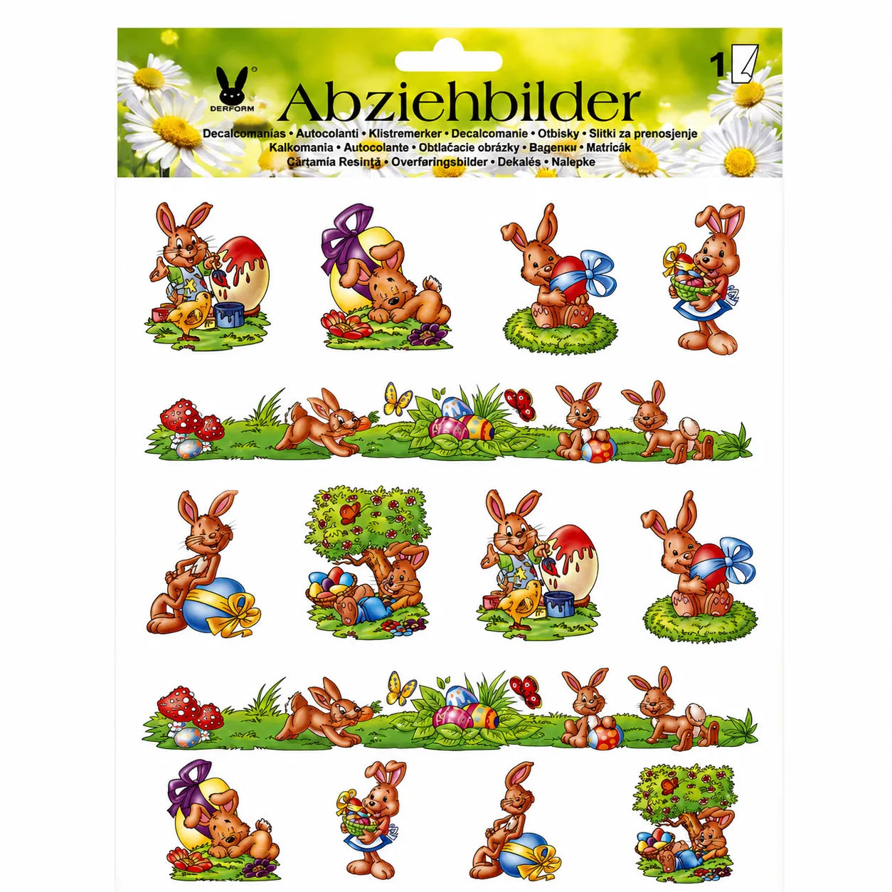 Gerd Rodermund Gmbh & Co Easter Themed Transfer Decorative Sticker | Gerd Rodermund Gmbh & Co in Lebanon