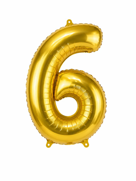SD Gold "6 "Foil Balloons   | SD in Lebanon