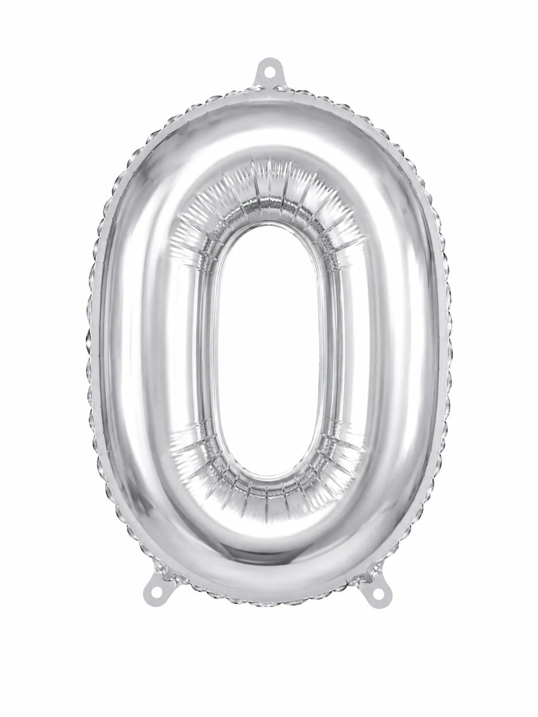 SD Large Number Silver "0 "Foil Balloons   | SD in Lebanon