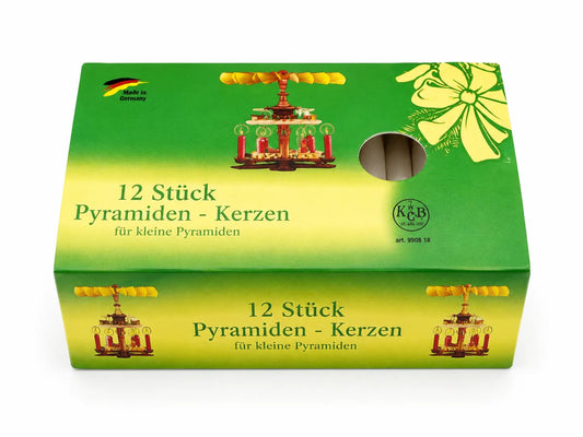 SD 12 PC White Pyramid Candles   | SD in Lebanon
