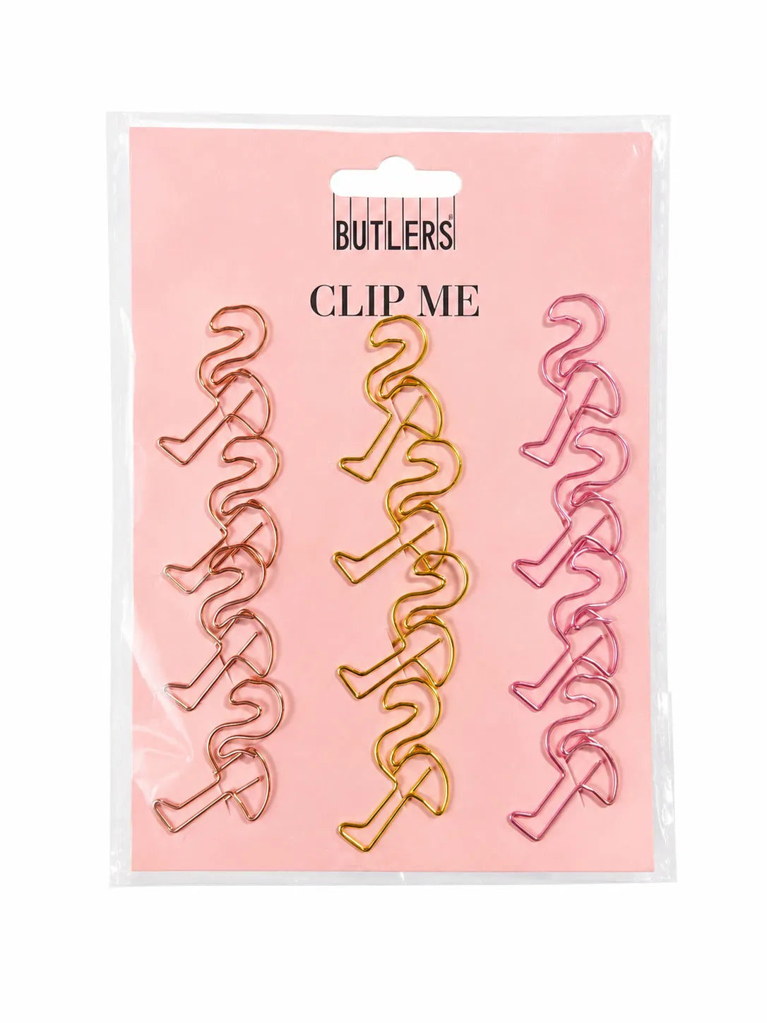 Blutters 12PC Clip Me  Decorative Flamingo Paper  Attach | Blutters in Lebanon