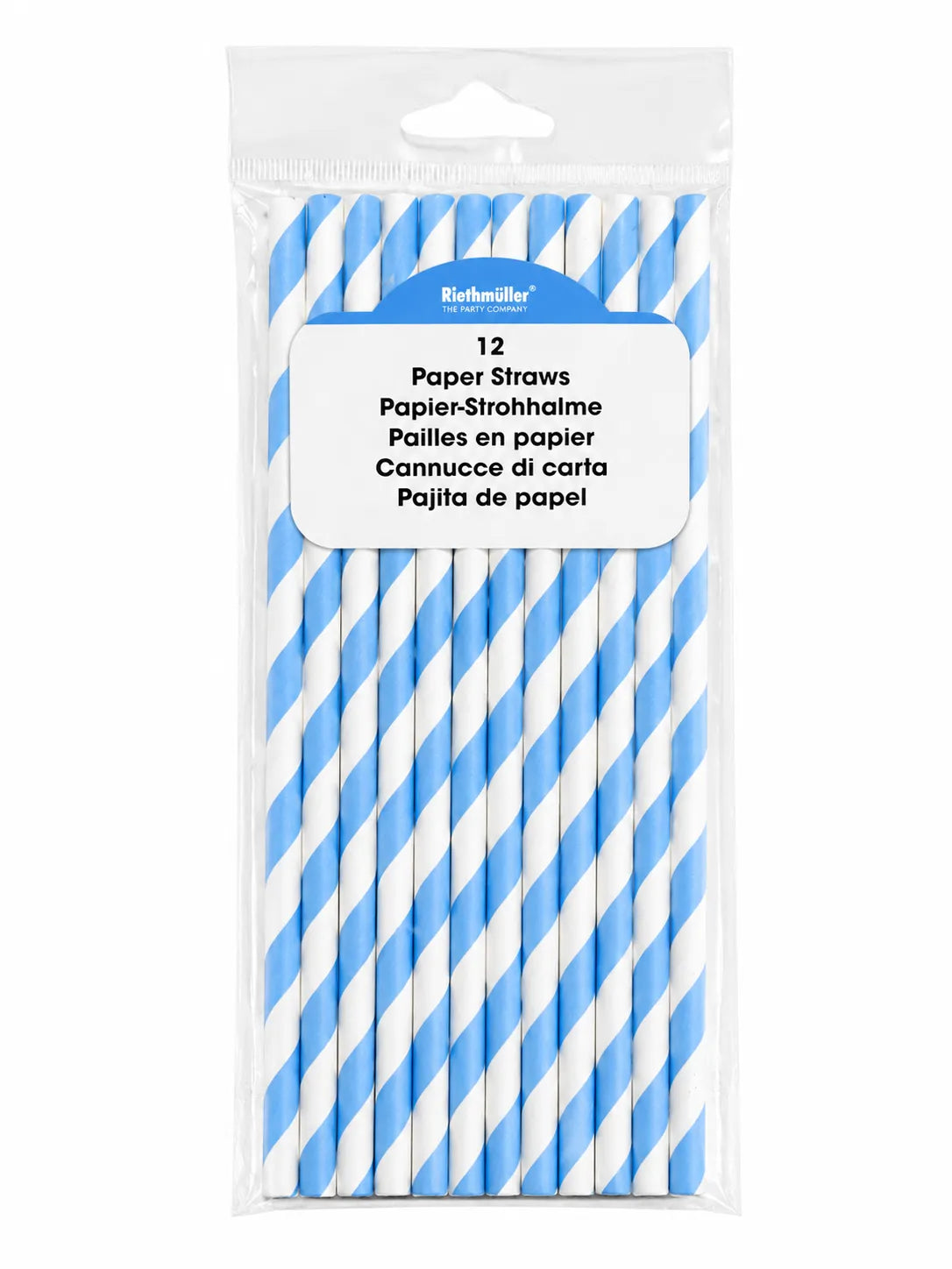 Riethmuller  Blue/White 12 Paper Straw  | Riethmuller in Lebanon