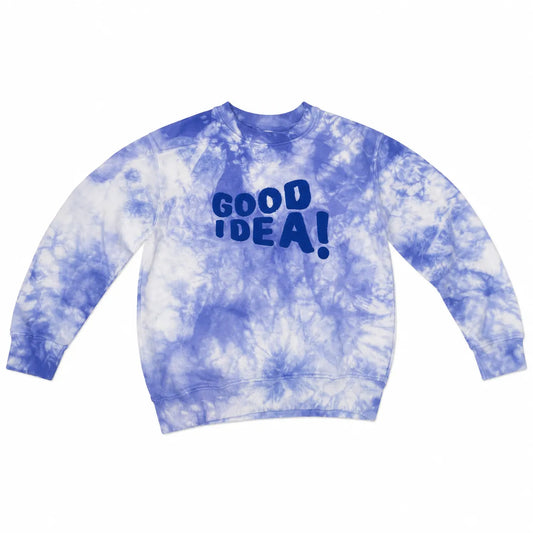 Zara Boy's Purple/Blue " Good Idea " Printed Sweatshirt | Zara in Lebanon