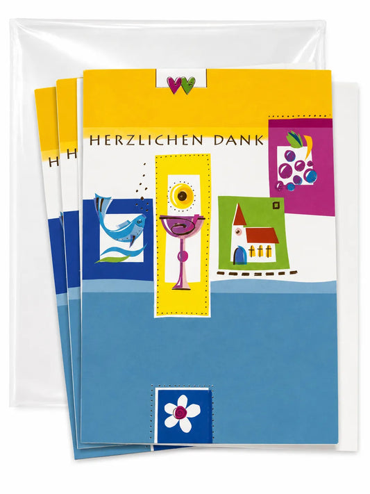 SD "HERZLICHEN DANK "Decorative Greeting Card  | SD  in Lebanon