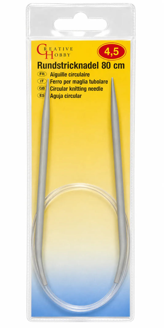 Creative Hobby Circular Knitting Needle 4.5 mm 80cm  | Creative Hobby in Lebanon