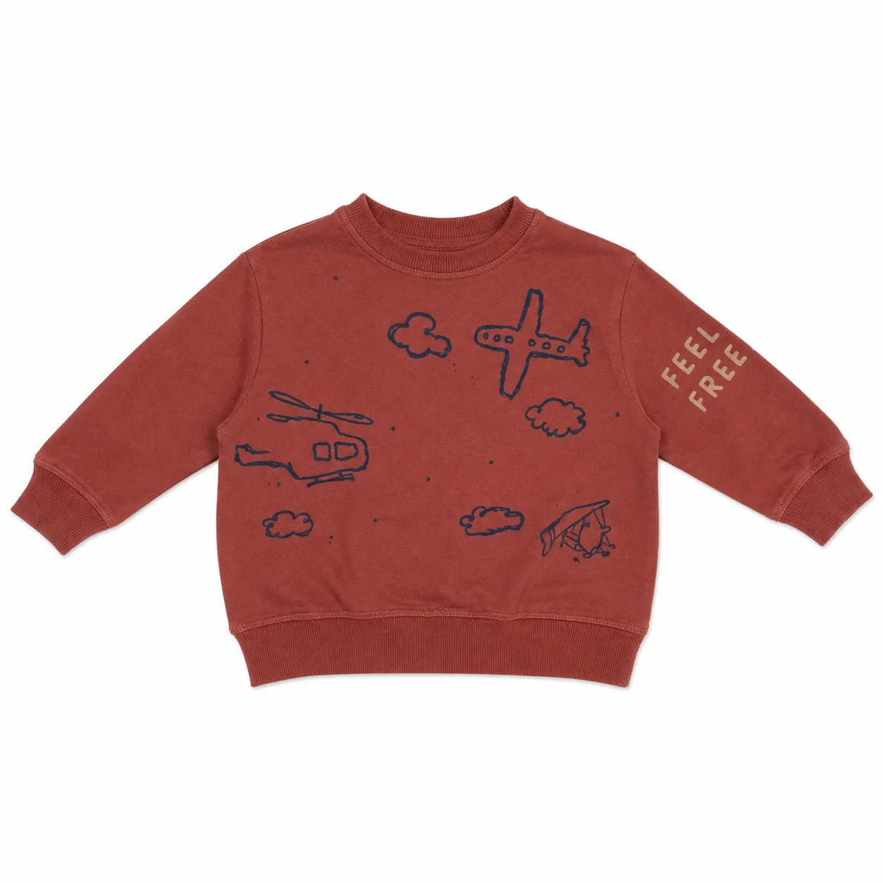 Zara Baby Girl's Blush Helicopter Printed  Sweatshirt | Zara in Lebanon