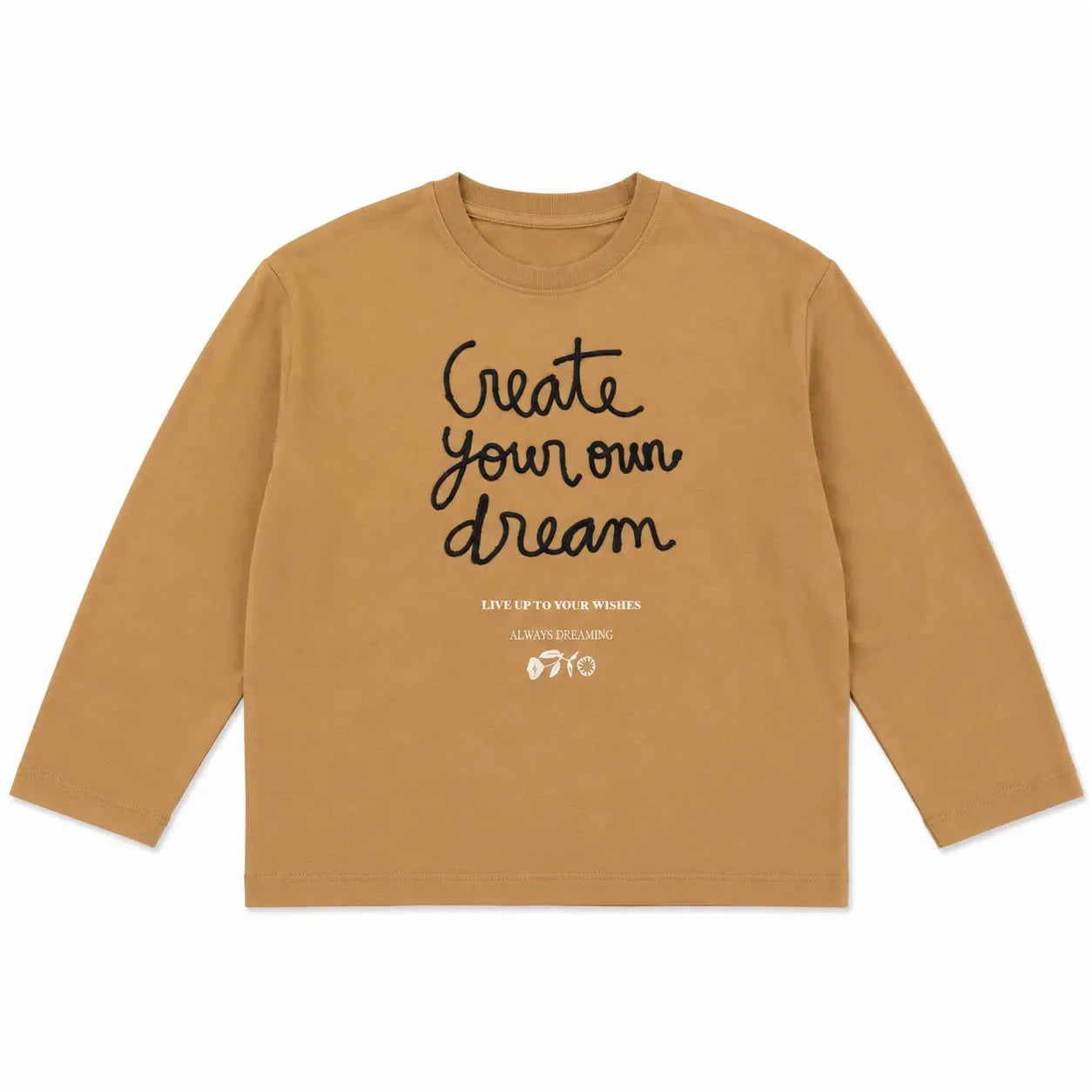 Zara Girl's Brown " Create You Own Dream "Long Sleeve Blouse   | Zara in Lebanon