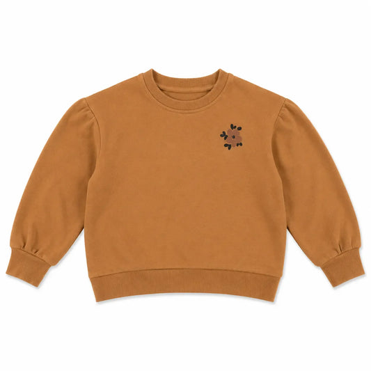 Zara Baby Girl's Camal Flowers Printed  Sweatshirt | Zara in Lebanon