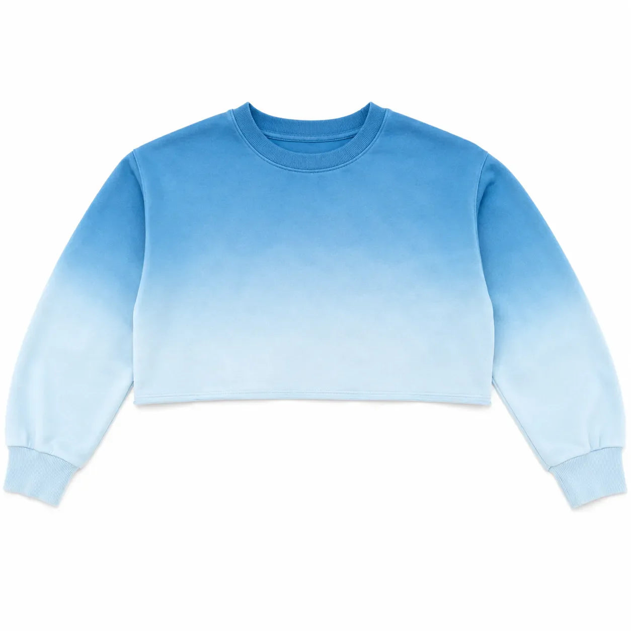 Fmoda Women's Blue Cropped  Sleeve Blouse   | Fmoda in Lebanon