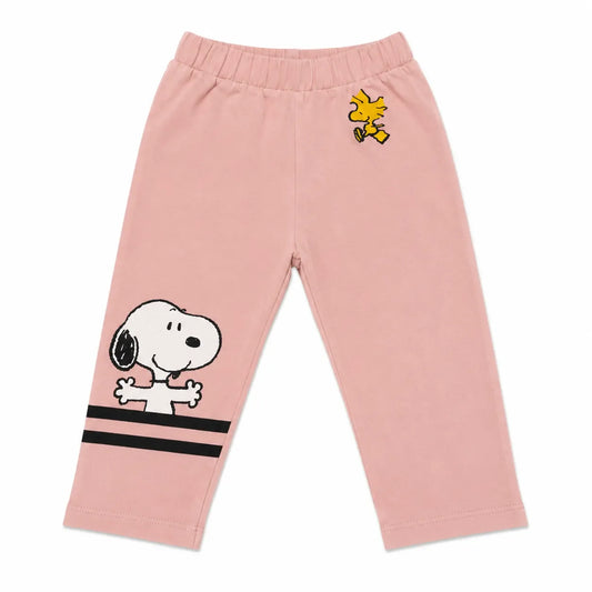 Zara Baby Girl's Light Pink Snoopy Character Printed  Pants | Zara  in Lebanon
