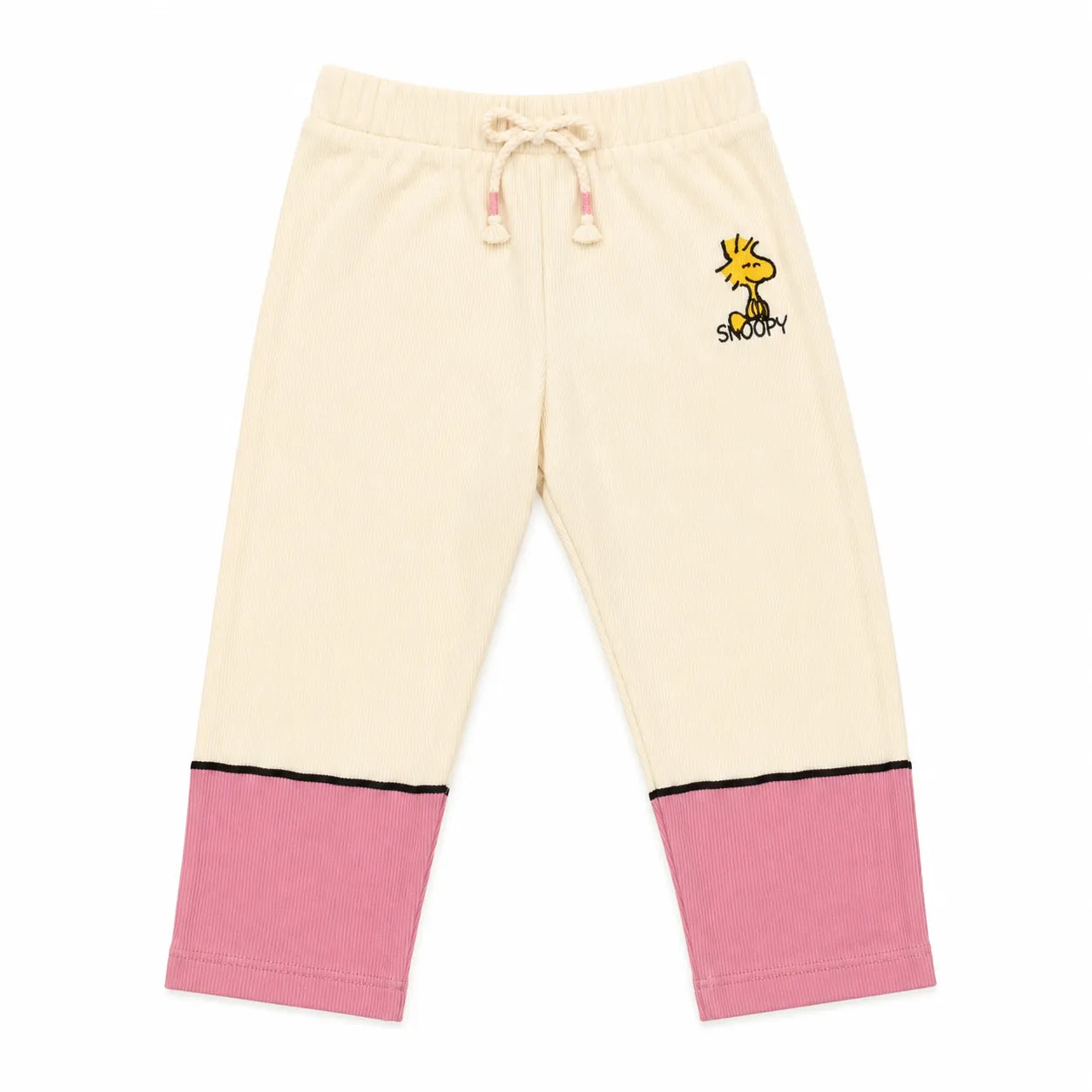 Zara Baby Girl's Cream/Light Pink Snoopy Character Printed  Pants | Zara  in Lebanon