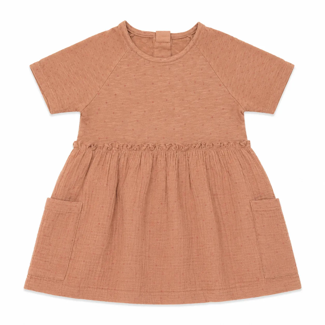Zara Baby Girl's Light Dusty Rose Dotted   Dress| Zara in Lebanon