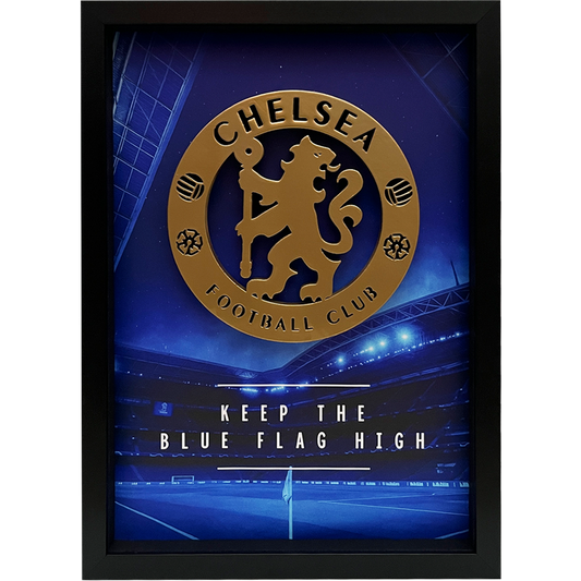 Chelsea Frame WIth 3D-printed Logo
