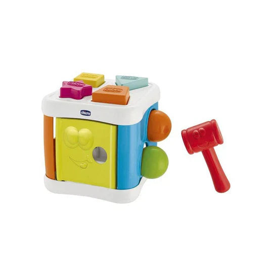 Chicco T - 2in1 Sort & Beat Cube - (6-36M) - 09686.00