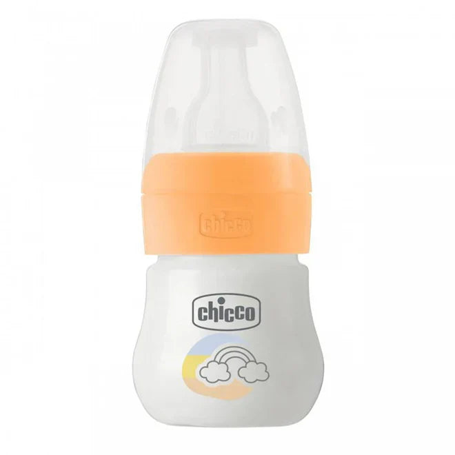 Chicco B - Micro Feeding Bottle 60ML 0M + Sil - Orange