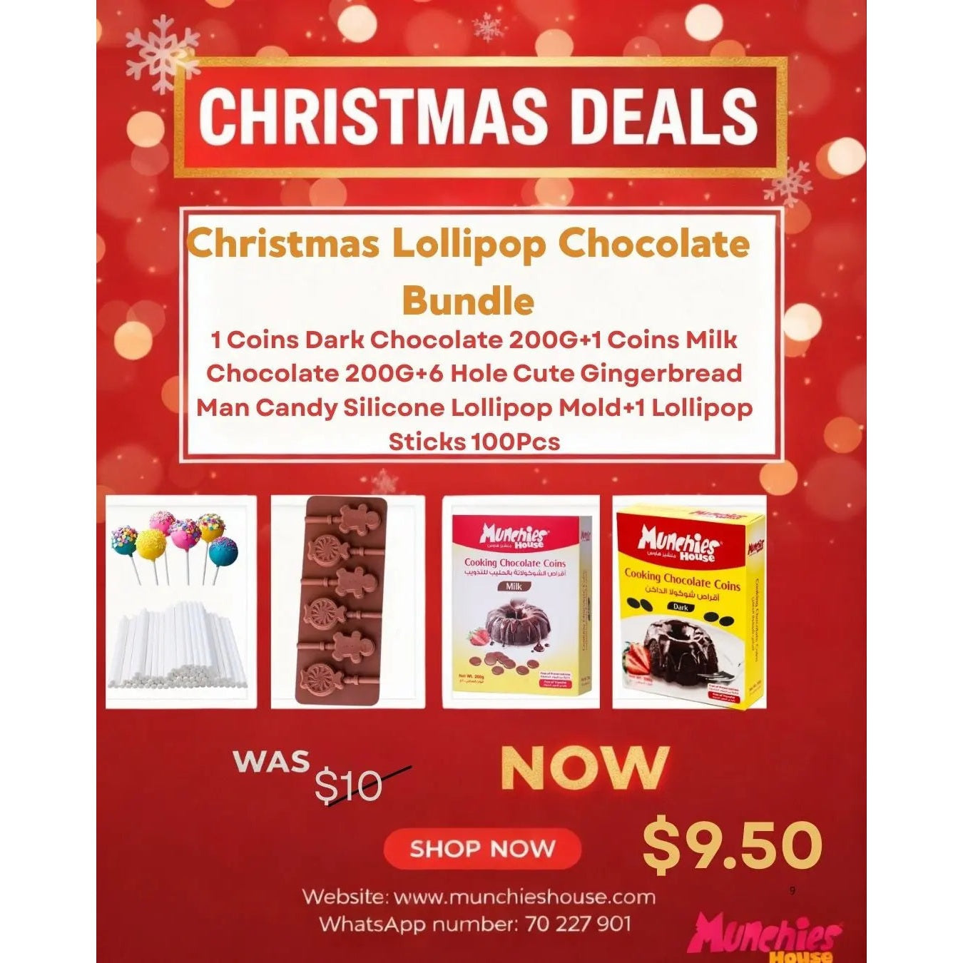 1pc 3-in-1 Rectangle & Circle Chocolate Mold,Easy To Demold