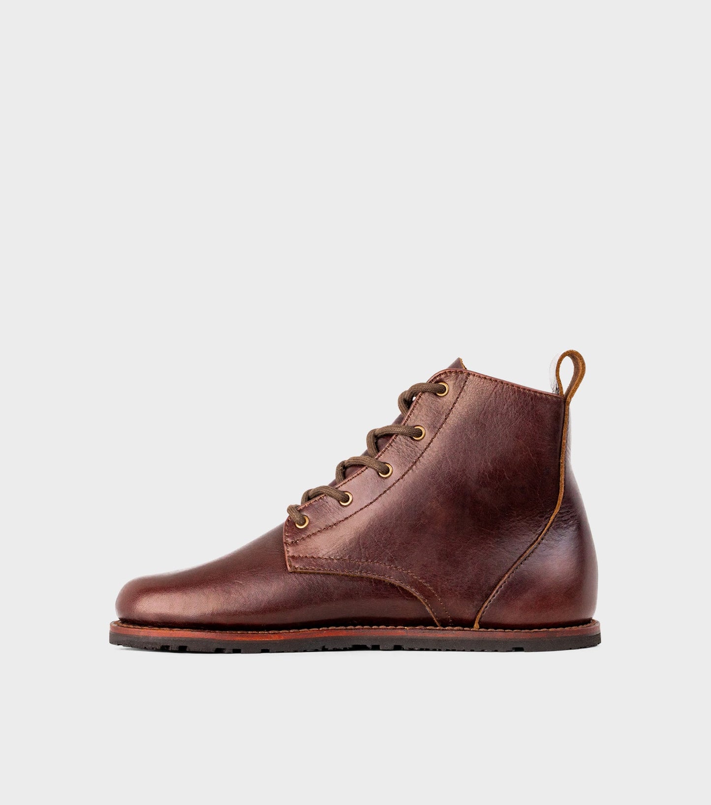 Goodyear Welted Barefoot Chukka Boots in Chocolate Brown by Gaucho Ninja