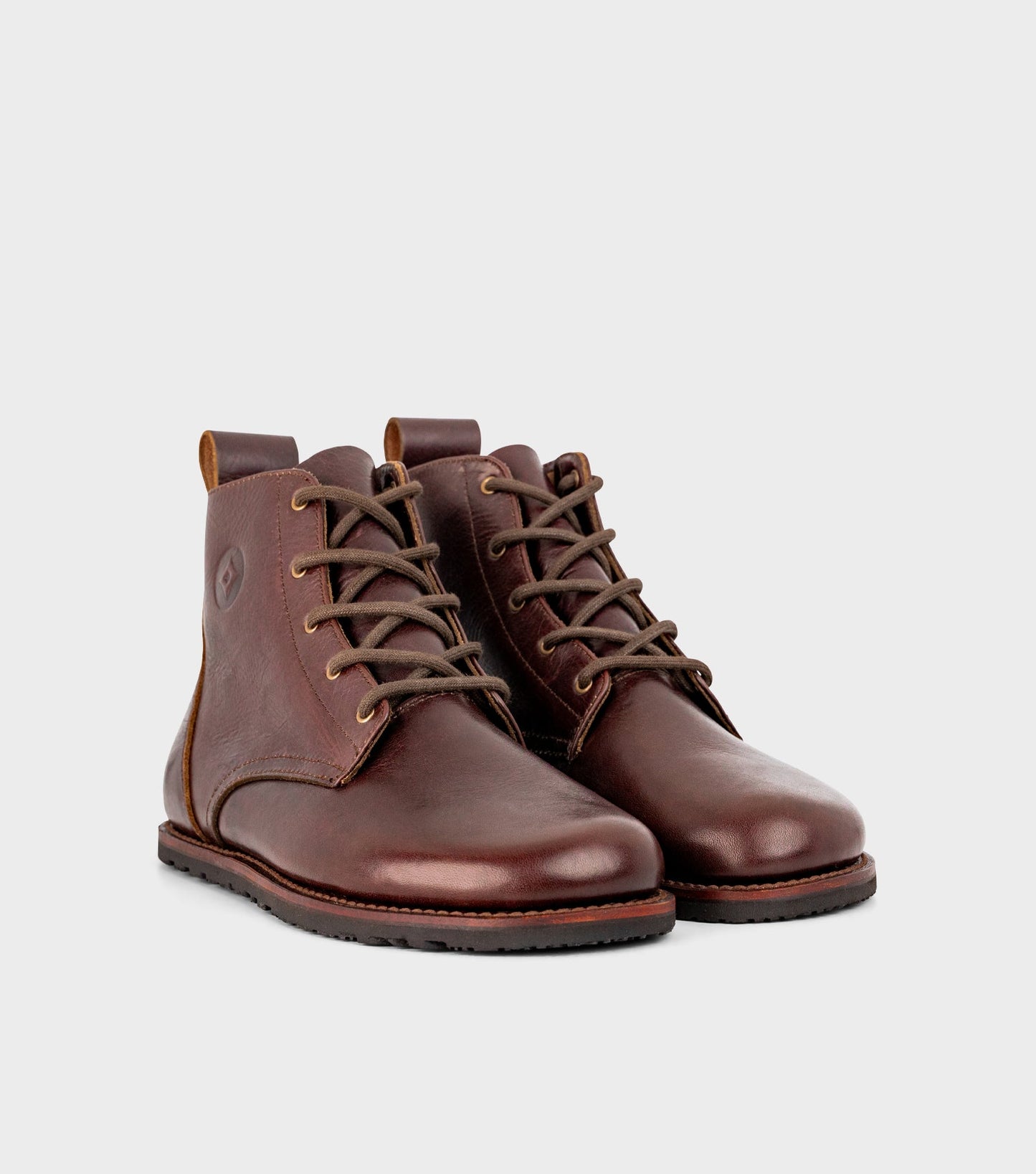 Goodyear Welted Barefoot Chukka Boots in Chocolate Brown by Gaucho Ninja