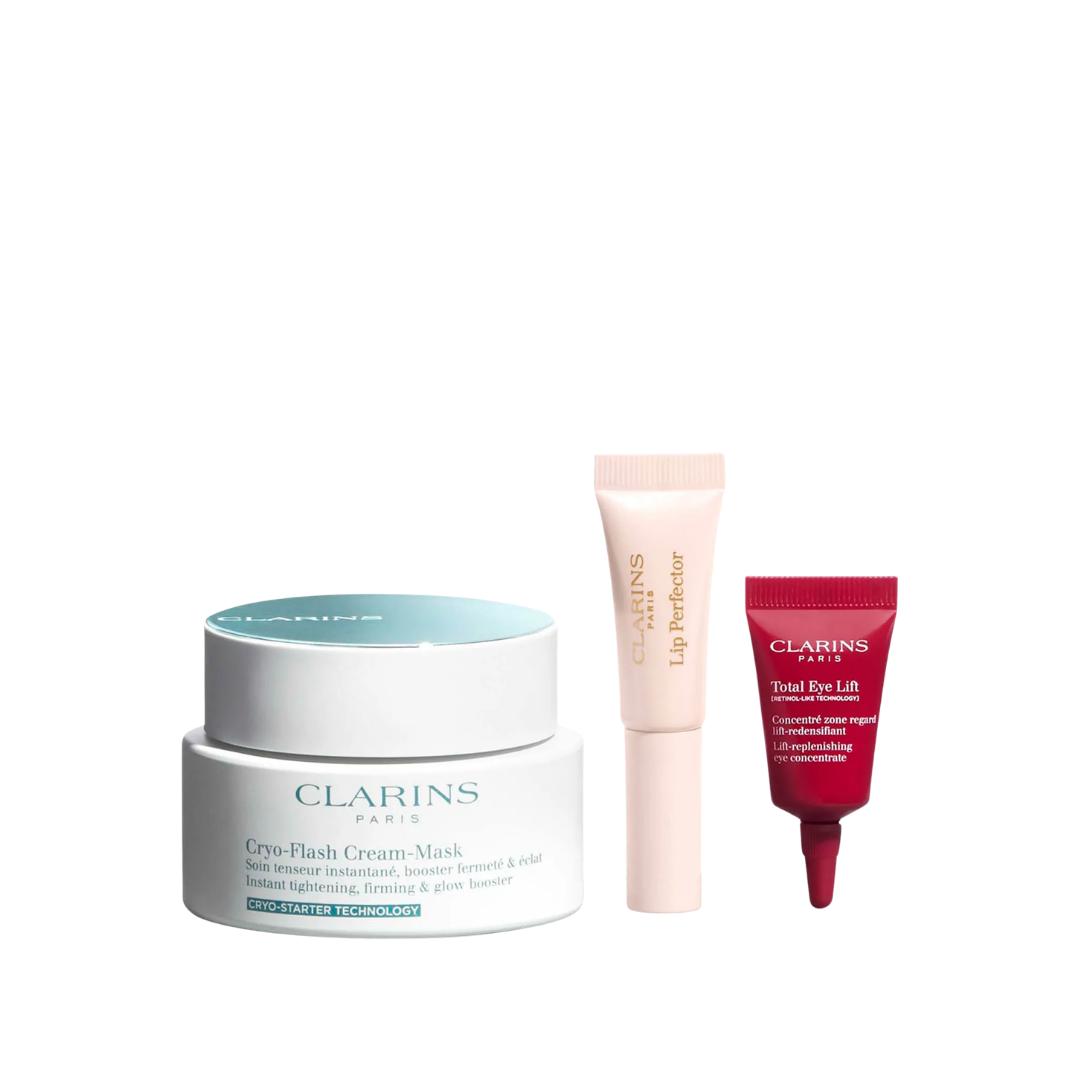 Clarins Cryo Flash Cream Mask Set