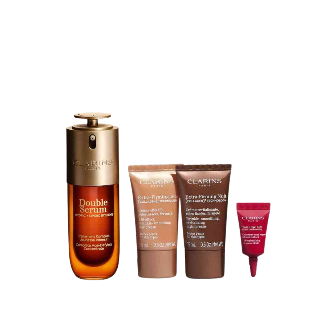 Clarins Double Serum Visibly Firming Age-Defying Set