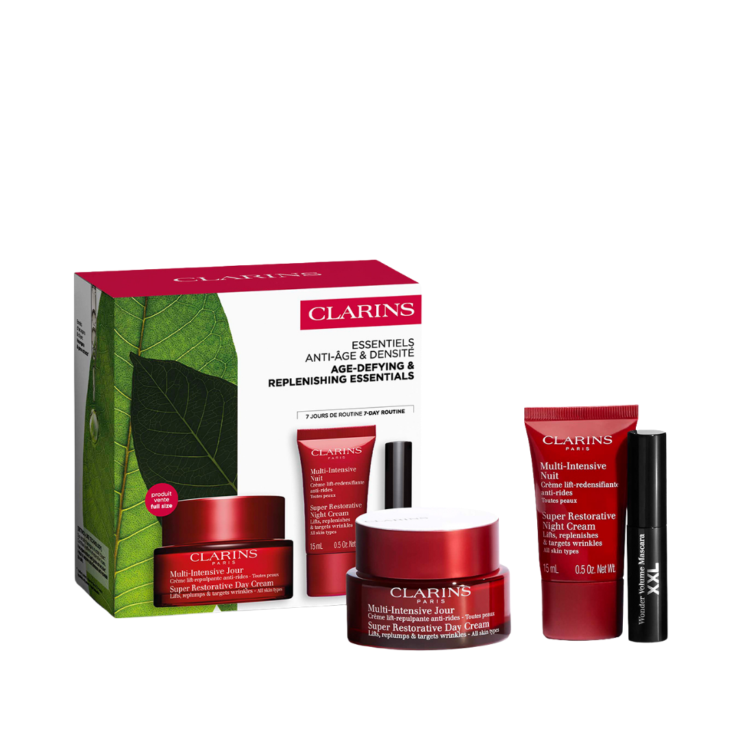 Clarins Multi-Intensive Age-Defying And Replenishing Essentials Set